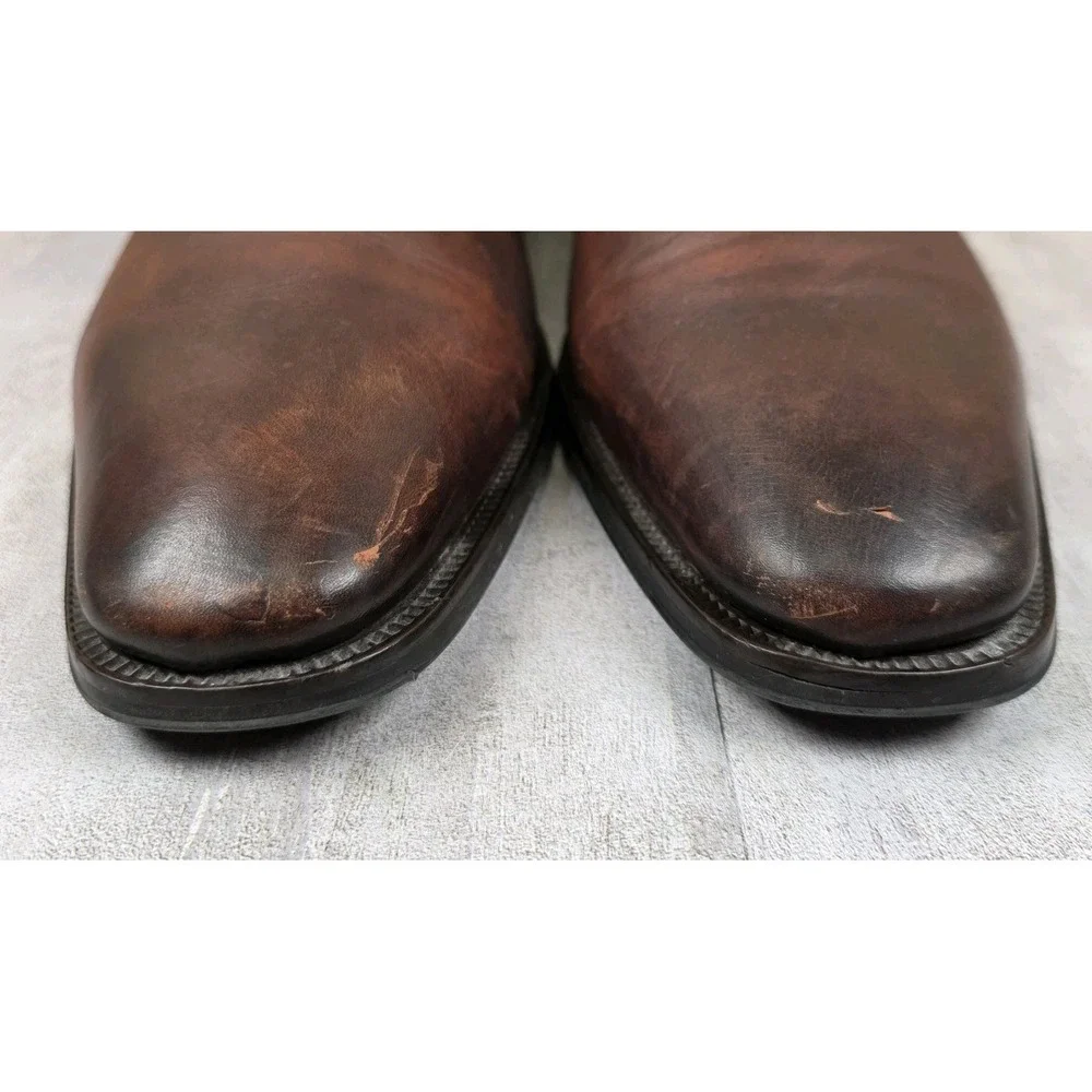 To Boot New York Adam Derrick Men's Size 11 Brown Leather Derby‎ Dress Shoes